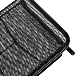 Mind Reader Monitor Stand Ventilated with Paper Tray, Black (MESHKING-BLK)