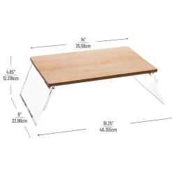 Mind Reader Monitor Stand and Laptop Riser, Brown (MODMONSTA-BRN)