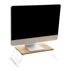 Mind Reader Monitor Stand and Laptop Riser, Brown (MODMONSTA-BRN)