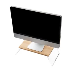 Mind Reader Monitor Stand and Laptop Riser, Brown (MODMONSTA-BRN)