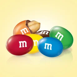 M&M's Peanut Milk Chocolate Pieces, 5.3 oz., 12/Carton (MMM01732)