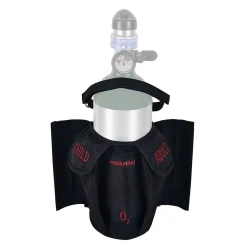 MobileAid Trauma BLS (Basic Life Suppport) EASY-ROLL Modular First Aid Station with Oxygen Tank Holder & AED Strap (31580)