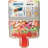 Moldex® PlugStation® Uncorded Earplug Dispensers, Assorted, 33 dB, 250/Box (6644)