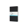 Moleskine Cahier Journal, 5" x 8.25", Dotted Ruled, Black, 80 Pages, 3/Pack (719213)