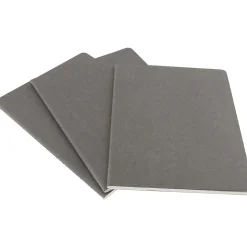 Moleskine Cahier Journal, 7-1/2" x 10", Ruled, Pebble Grey (629605)
