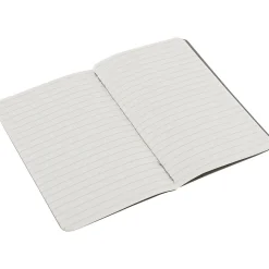 Moleskine Cahier Journal, Set of 3, Pocket, Ruled, Pebble Grey, Soft Cover, 3-1/2
