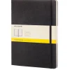 Moleskine Classic Hard Cover Notebook, 7.5" x 9.75", Black (895292XX)