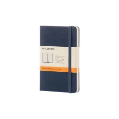 Moleskine Classic Professional Notebook, 3.5" x 5.5", Wide Ruled, 96 Sheets, Sapphire Blue (893564)