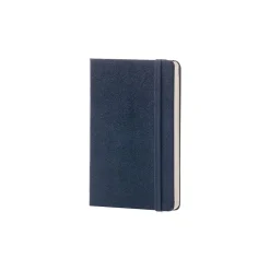 Moleskine Classic Professional Notebook, 3.5" x 5.5", Wide Ruled, 96 Sheets, Sapphire Blue (893564)