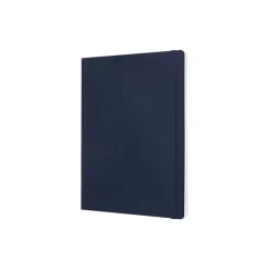 Moleskine Classic Professional Notebook, 7.5" x 9.75", Wide Ruled, 96 Sheets, Sapphire Blue (854771)