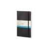 Moleskine Classic Soft Cover Notebook, 5" x 8.25", Black (892741XX)