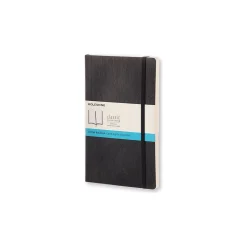 Moleskine Classic Soft Cover Notebook, 5" x 8.25", Black (892741XX)
