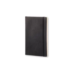 Moleskine Classic Soft Cover Notebook, 5" x 8.25", Black (892741XX)