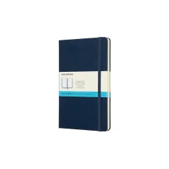 Moleskine Classic 1-Subject Professional Notebook, 5" x 8.25", Dotted, 240 Sheets, Blue (715437)