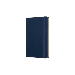 Moleskine Classic 1-Subject Professional Notebook, 5" x 8.25", Dotted, 240 Sheets, Blue (715437)