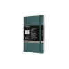 Moleskine Pro Large Professional Notebooks, 5" x 8.25", Narrow Ruled, Green (620794)