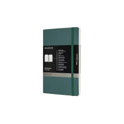 Moleskine Pro Large Professional Notebooks, 5" x 8.25", Narrow Ruled, Green (620794)