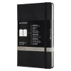Moleskine Professional Notebooks, 5" x 8.25", College Ruled, 120 Sheets, Black (620756)