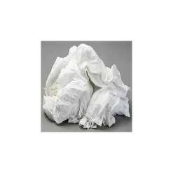 Monarch Brands Cotton Cleaning Rags, 14" x 14", White (R020-W48/W39)