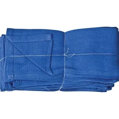 Monarch Brands Cotton Cleaning Towels, 26" x 16", Blue, 25 lbs., 125 Towels/Pack (N010-C67-25)