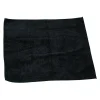 Monarch Brands Microfiber Cleaning Cloths, 16" x 16", Black, 12 Cloths/Pack (PNP915101BL)
