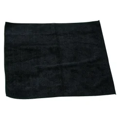 Monarch Brands Microfiber Cleaning Cloths, 16" x 16", Black, 12 Cloths/Pack (PNP915101BL)
