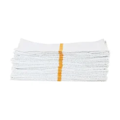 Monarch Brands Terry Cleaning Wipers, 19" x 16", White, 60 Wipers/Box (N030-W69S-5DZ)