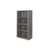 Monarch Specialties Inc. I 7060 48" Bookcase/Adjustable Shelves, Dark Taupe