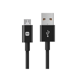 Monoprice 113919 6" USB-A to Micro-USB-B Power Cable, M/M, Black