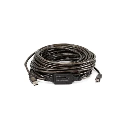 Monoprice 49' USB A to USB B Cable, Male to Male, Black (107643)