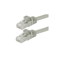 Monoprice FLEXboot Series 50' 24 AWG CAT-6 UTP Ethernet Network Cable, Gray