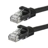 Monoprice FLEXboot Series 7' Cat5e UTP Ethernet Network Patch Cable, 24AWG, Black (111381)