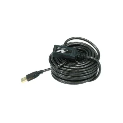 Monoprice 32-ft USB-2.0 Active Extension/Repeater Cable (M/F), 28/24 AWG, Black (106149)
