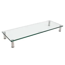 Monoprice Multi Media Monitor Stand, Clear (9435)