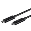 Monoprice Thunderbolt 3 (40 Gbps) USB-C Cable 100W 1.0m (124727)