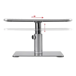 Monoprice Workstream Universal Adjustable Monitor Riser Stand, 4.6