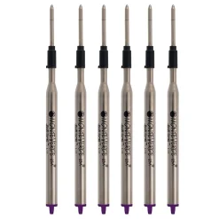 Monteverde® Medium Ballpoint Refill For Lamy Ballpoint Pens, 6/Pack, Purple