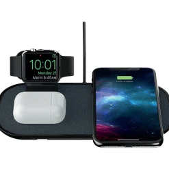 Mophie 3-in-1 Wireless Charging Pad for iPhone XS Max/XS/XR/X/8/8 Plus, Black (409903653)