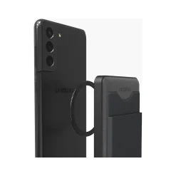 Mophie snap+ juice pack Magnetic Wireless Charger with Mini Wallet, 5000 mAh, Black (401108985)