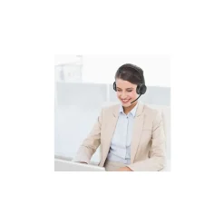 Morpheus 360 Advantage Stereo Wireless Headset with Detachable Boom Microphone, USB A Receiver, USB Type-C Adapter (HS6500SBT)