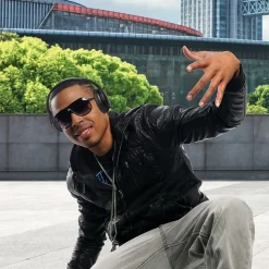 Morpheus 360 Krave ANC Wireless Noise Cancelling Headphones, Bluetooth, Black (HP9350B)