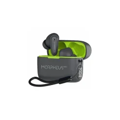 Morpheus 360 Nemesis Wireless Ambient Sound Earbuds, Bluetooth, Gray (TW1800G)