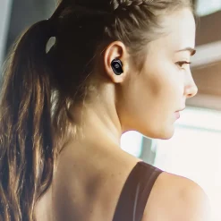 Morpheus 360 Spire Wireless Earbuds, Bluetooth, Black (TW1500B)