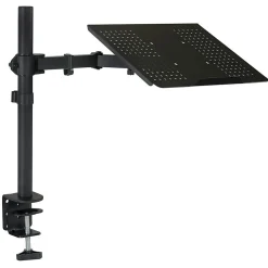 Mount-It! 19" x 19" Steel Mount Laptop Desk Stand for 17" Laptops, Black (MI-4352LT)