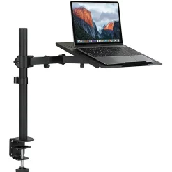 Mount-It! 19" x 19" Steel Mount Laptop Desk Stand for 17" Laptops, Black (MI-4352LT)
