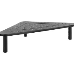 Mount-It! Adjustable Corner Monitor Stand, Up to 32", Black (MI-7362)