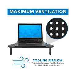 Mount-It! Adjustable Corner Monitor Stand, Up to 32