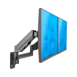Mount-It! Adjustable Dual Monitor Wall Mount, Up to 32