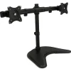 Mount-It! Adjustable Dual Monitor Freestanding Desk Stand, Up to 27", Black (MI-1781)