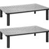 Mount-It! Adjustable Monitor Stand, Up to 32" Monitor, Gray, 2/Pack (MI-7364)